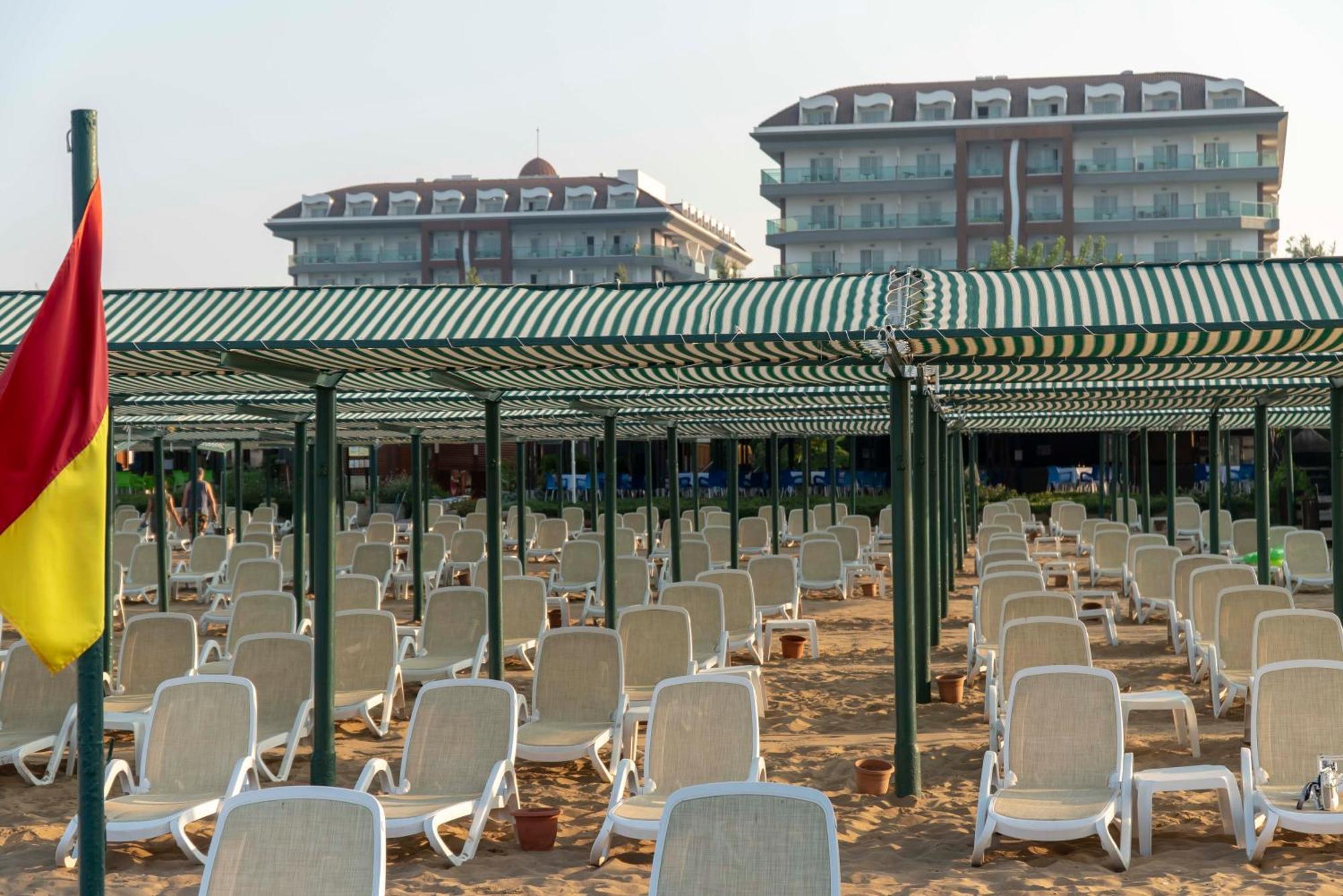 Adalya Ocean Deluxe Hotel Side Exterior foto